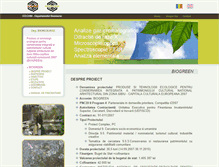 Tablet Screenshot of biogreen.icechim.ro