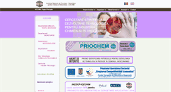 Desktop Screenshot of icechim.ro