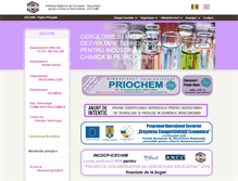 Tablet Screenshot of icechim.ro